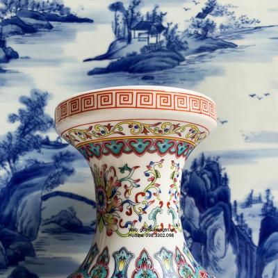 Bình Hoa Dây Họa Tiết Tứ Quý